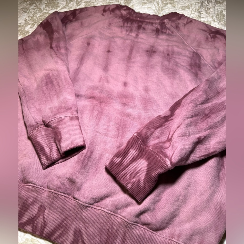 Spiritual Gangster Peloton Tie Dye Terry Sweatshirt, size medium Athleisure - Picture 8 of 11